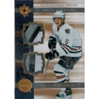 Patch karty - Šmíd Ladislav - 2006-07 Ultimate Collection Ultimate Debut Threads Patches No.DJ-LS