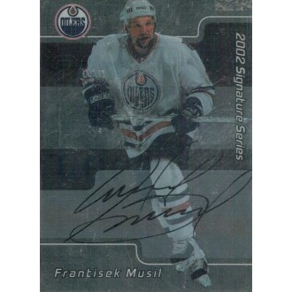 Podepsané karty - Musil František - 2001-02 BAP Signature Series Autographs No.99
