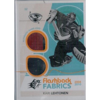 Jersey karty - Lehtonen Kari - 2010-11 SPx No.219