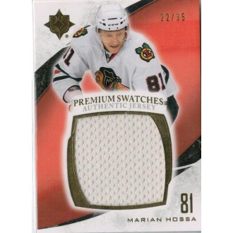 Jersey karty - Hossa Marián - 2010-11 Ultimate Collection Premium Swatches No.P-HO