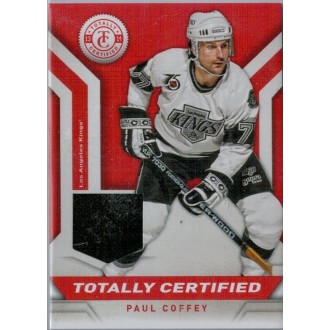 Jersey karty - Coffey Paul - 2013-14 Totally Certified Jerseys Red No.TC-PC