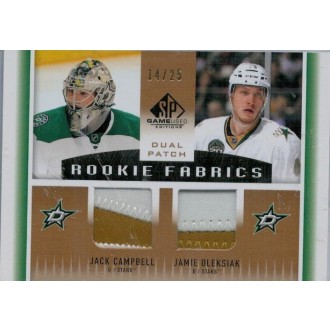 Patch karty - Campbell Jack, Oleksiak Jamie - 2013-14 SP Game Used Rookie Fabrics Dual Patches No.RF2-CO
