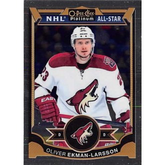 Řadové karty - Ekman-Larsson Oliver - 2015-16 O-Pee-Chee Platinum No.2