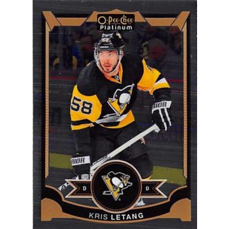Řadové karty - Letang Kris - 2015-16 O-Pee-Chee Platinum No.54
