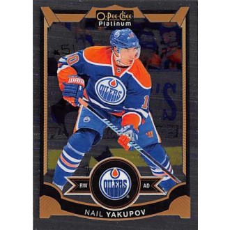 Řadové karty - Yakupov Nail - 2015-16 O-Pee-Chee Platinum No.58