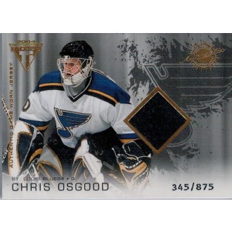 Jersey karty - Osgood Chris - 2003-04 Titanium black No.179