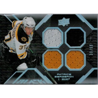Jersey karty - Bergeron Patrice - 2008-09 UD Black No.36