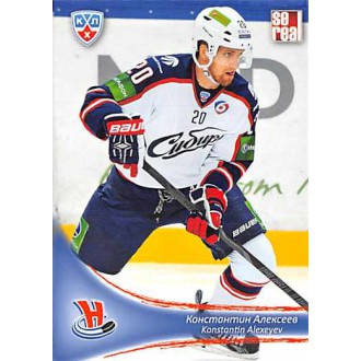 Karty KHL - Alexeyev Konstantin - 2013-14 Sereal No.SIB-03