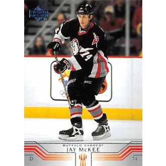 Řadové karty - McKee Jay - 2001-02 Upper Deck No.253