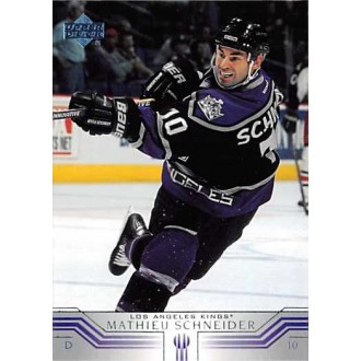 Řadové karty - Schneider Mathieu - 2001-02 Upper Deck No.310