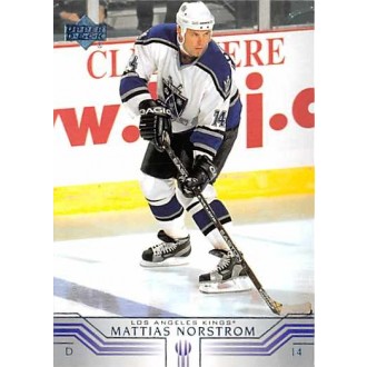 Řadové karty - Norstrom Mattias - 2001-02 Upper Deck No.312