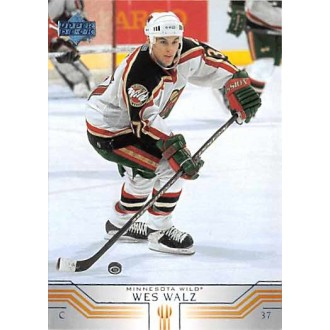Řadové karty - Walz Wes - 2001-02 Upper Deck No.315