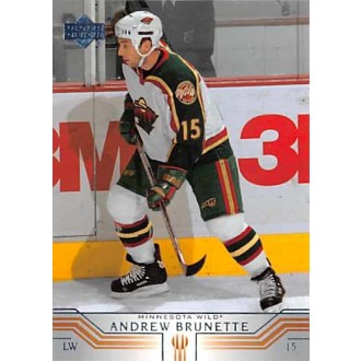 Řadové karty - Brunette Andrew - 2001-02 Upper Deck No.317