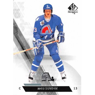 Řadové karty - Sundin Mats - 2013-14 SP Authentic No.43