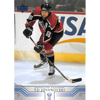 Řadové karty - Jovanovski Ed - 2001-02 Upper Deck No.400