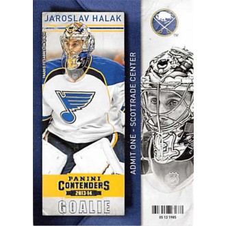 Řadové karty - Halák Jaroslav - 2013-14 Contenders No.7