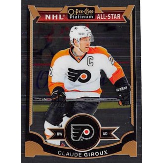 Řadové karty - Giroux Claude - 2015-16 O-Pee-Chee Platinum No.30