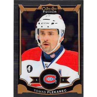 Řadové karty - Plekanec Tomáš - 2015-16 O-Pee-Chee Platinum No.123