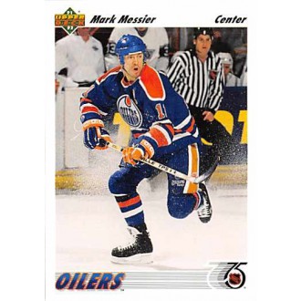 Řadové karty - Messier Mark - 1991-92 Upper Deck No.246