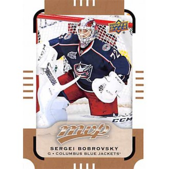 Řadové karty - Bobrovsky Sergei - 2015-16 MVP No.6