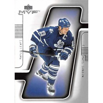 Řadové karty - Sundin Mats - 2001-02 MVP No.173