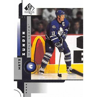 Řadové karty - Sundin Mats - 2001-02 SP Authentic No.83