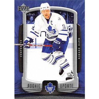 Řadové karty - Sundin Mats - 2005-06 Rookie Update No.91