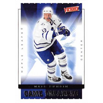 Insertní karty - Sundin Mats - 2005-06 Victory Game Breakers No.GB44