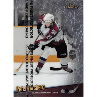 Řadové karty - Forsberg Peter - 1998-99 Finest No.6