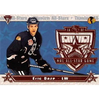Insertní karty - Daze Eric - 2001-02 Titanium All-Stars No.4