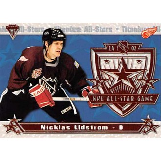 Insertní karty - Lidstrom Nicklas - 2001-02 Titanium All-Stars No.9