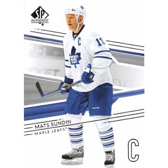 Řadové karty - Sundin Mats - 2014-15 SP Authentic No.77