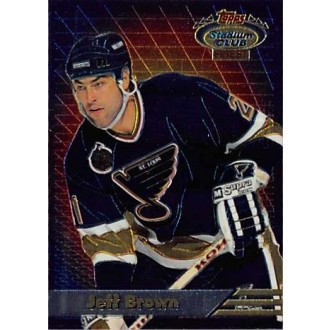 Insertní karty - Brown Jeff - 1993-94 Stadium Club Finest No.2