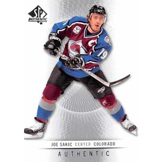 Řadové karty - Sakic Joe - 2012-13 SP Authentic No.41