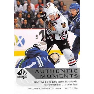 Řadové karty - Toews Jonathan - 2012-13 SP Authentic No.155