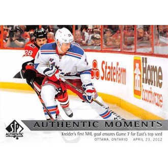 Řadové karty - Kreider Chris - 2012-13 SP Authentic No.170