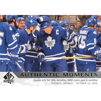 Řadové karty - Sundin Mats - 2012-13 SP Authentic No.171