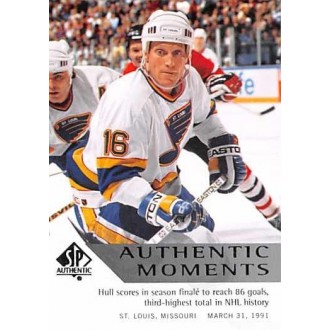 Řadové karty - Hull Brett - 2012-13 SP Authentic No.178