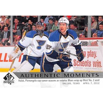Řadové karty - Halák Jaroslav, Pietrangelo Alex - 2012-13 SP Authentic No.190