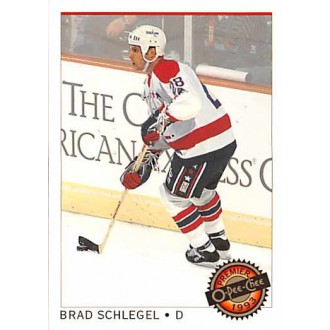 Řadové karty - Schlegel Brad - 1992-93 OPC Premier No.28
