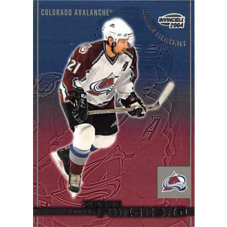 Insertní karty - Forsberg Peter - 2003-04 Invincible Featured Performers No.8