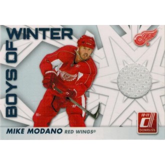 Top Stars - Modano Mike - 2010-11 Donruss Boys of Winter Threads No.34