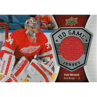 Jersey karty - Mrázek Petr - 2016-17 Upper Deck Game Jerseys  No.GJ-PM