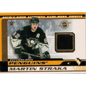 Jersey karty - Straka Martin, Beránek Josef - 2001-02 Vanguard Memorabilia No.23