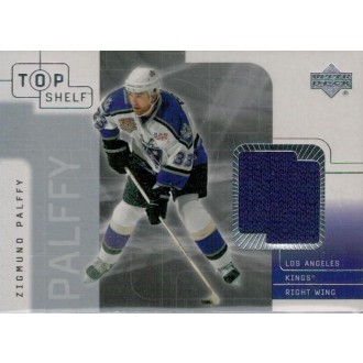 Jersey karty - Pálffy Žigmund - 2001-02 Top Shelf Jerseys blue No.TJ-ZP