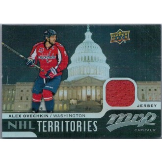 Jersey karty - Ovechkin Alexander - 2015-16 MVP NHL Territory Jerseys No.TM-AO