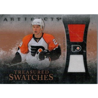 Jersey karty - Giroux Claude - 2010-11 Artifacts Treasured Swatches No.TS-CG