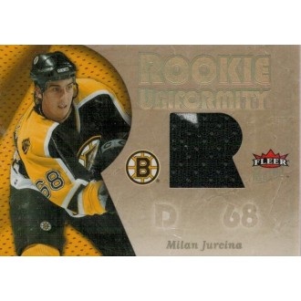 Jersey karty - Jurčina Milan - 2005-06 Ultra Rookie Uniformity Jerseys No.RU-MJ