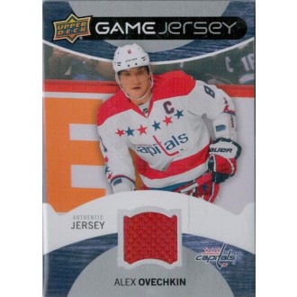 Jersey karty - Ovechkin Alexander - 2012-13 Upper Deck Game Jerseys  No.GJ-AO