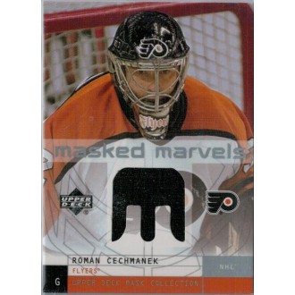 Jersey karty - Čechmánek Roman - 2002-03 Mask Collection Masked Marvels Jerseys No.MM-RC